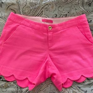 Lilly Pulitzer buttercup shorts, size 6